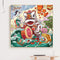 Lion Dance 5D Diamond Painting DIY Full Round Drill Kit Rhinestone Craft