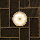 Motion Sensor LED Night Light USB Bedside Home Cabinet Lighting (Warm) Newly