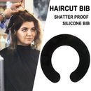 Salon Hair Dye Necklace Bib Silicone Stylist Cutting Necklace Tool for Women Men