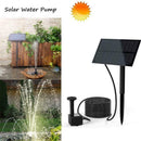 Solar Panel Kit Water Pump Pond Fountain Pool Submersible Outdoor Garden H4B4