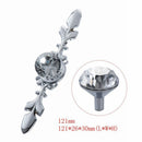 Glass Furniture Wardrobe Pulls Crystal Closet Door Knobs Cabinet Handles