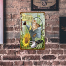 Garden Cat Metal Tin Sign Plate for Bar Pub Club Cafe Decorative Iron Paintings