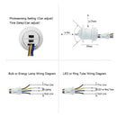 Mini PIR Sensor Smart 100V 240V LED PIR Infrared Sensor Motion Fast B2Y7