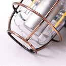 Retro LED Lantern Hanging Emergency Outdoor Tent Camping Light (Army Green)