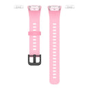 Watch Strap for HUAWEI HONOR Band 6 TPU Wristband Replacement Belt (Pink)