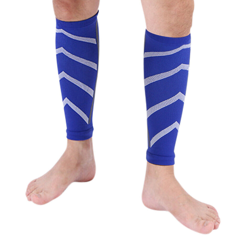 Anti-Brief Compression Sleeves Sports Leg Calf Shin Splints Support for Adults
