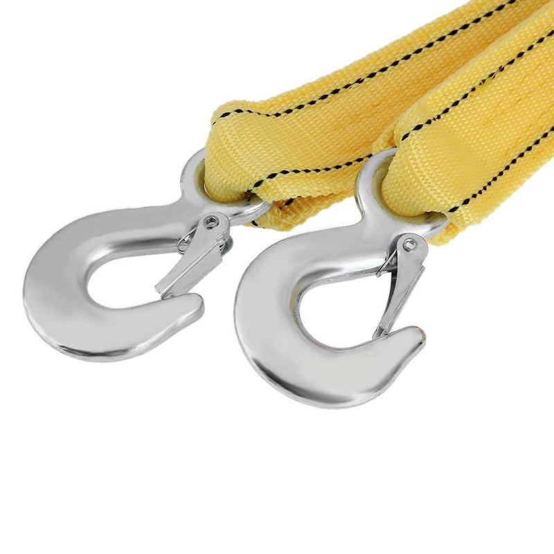4m/13ft 5 Ton Car Van Tow Rope Heavy Duty Road Recovery Towing Strap