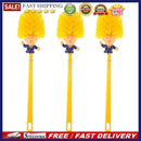 3pcs Creative Plastic Trump Toilet Brushes Bath Sink Nightstool Cleaner