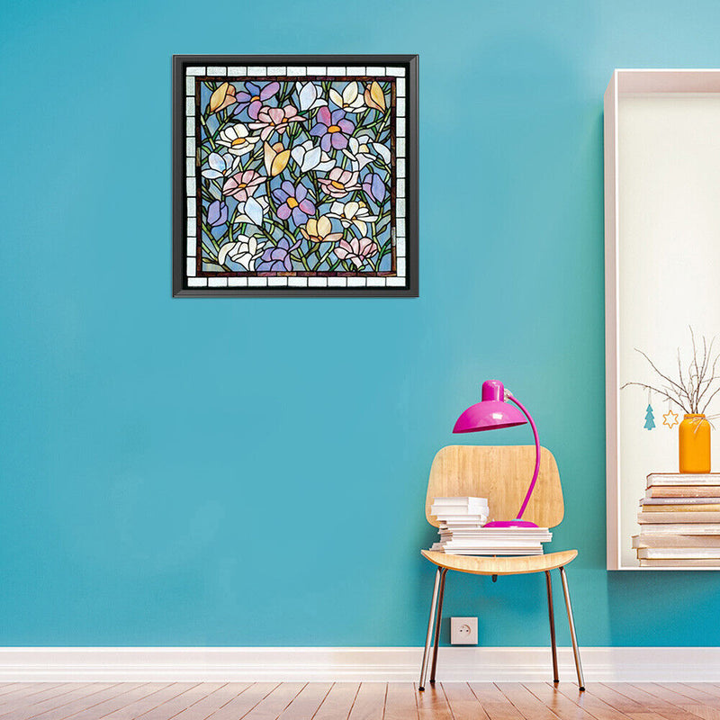 5D Diamond Painting Texture Flowers Full Round Drill Rhinestone DIY (A1888)