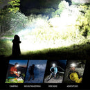 LED Red Light Warning Light Ultra-light Waterproof Double Lamp Fishing Lamp