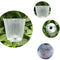 100pcs 5.5cm Nursery Pot/Plastic Nutrition Cup/Plastic Pots Nursery S0T7