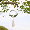 Dream Catchers - Dream Catcher Wall Hanging with Tassel (1 White Green)