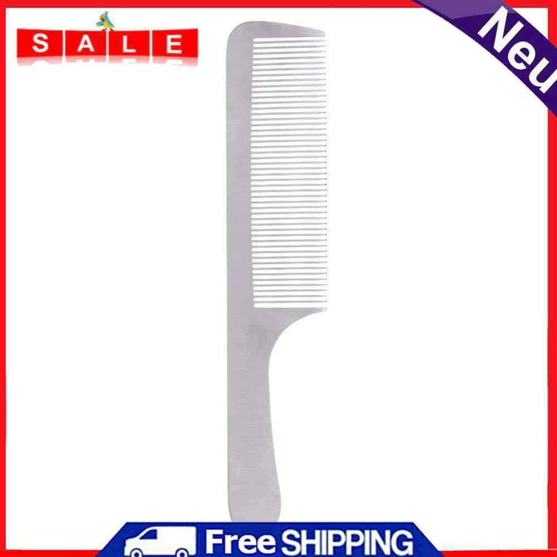 Anti-static Stainless Steel Comb Professional Salon Hair Styling Barber Tools US