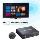 192KHz ARC Audio Adapter HDMI-compatible Digital Audio Extractor to Analog