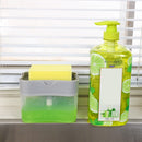 2 in 1 Automatic Soap Dispenser Hand Press Liquid Soap Pump for Kitchen Bathr
