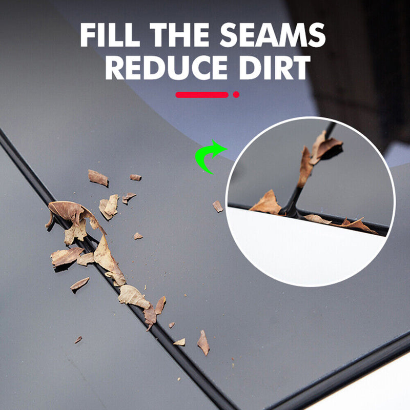 1 Roll Windshield Roof Wind Guard Noise Lowering Reduction Seal Kit Damping Seal