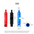 Bicycle Tire Air Nozzle Wrench Valve Core Disassembly Tube Tools (Black) Newly
