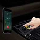 Bluetooth-compatible Handsfree Car Kit FM Transmitter LCD MP3 Player USB Charger