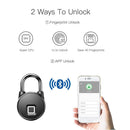 Small Padlock Tuya Fingerprint Padlock Security Lock Smart Fingerprint Lock
