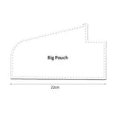 #A Acrylic Sewing Ruler Cute Bag Pattern Template DIY Making Stencils Sewing Too