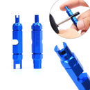 60ml MTB Road Bike Tubeless Tyre Sealant Injector Syringe Tool Kit (Blue) Newly
