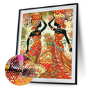 5D DIY Diamond Painting Kits Full Round Drill African National Art Mosaic Crafts