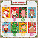 24 Sheets Christmas Decor Stickers DIY Gift Bags Boxes Decoration Paper Labels~