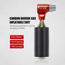 WEST BIKIHG Portable Bicycle Bike CO2 Air Bottle Head for Schrader Presta Valve