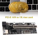 PCI-E Riser Card 60cm USB 3.0 Cable PCI Express 16X to 1X Extender Adapter Newly