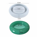 Tray Cake Mold Handmade Silicone Mold Oval Shape Candlestick Mold Candle Holder