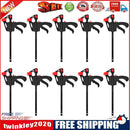 4 inch Woodworking Bar F Clamp Clip Grip Release DIY Carpentry Tool (10pcs)