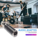 Mini XLR 3 Pin Male to Mini XLR 4 Pin Female Microphone Audio Connector Adapter