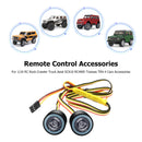 RGB LED Light Headlights Kits for 1/10 RC Crawler Cars Axial SCX10 RC4WD Traxxas