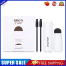 Waterproof Eyebrow Powder Stamp Brow Stencils Lasting Kit (Ash Brown)