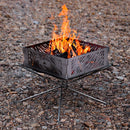Outdoor gas stove windscreen stainless steel camping campfire stove windscreen
