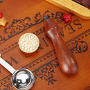 Retro Envelope Card Animal Plant Sealing Wax Stamp DIY Custom Supply (F245)