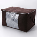 Zippered Storage Bag for Closet Comforter Pillow Quilt Bedding Clothes Blanke