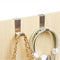 2pcs Door Hook Multipurpose Stainless Steel Kitchen Cabinet Clothes Hangers