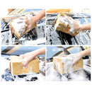 Household Home Foam Honeycomb Cleaning Brush Scouring Pad Car Washing Sponge