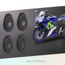 For YAMAHA FZ16 XJ6 XSR 700 MT-09 Turn Signal Indicator Adapter Spacers 4pc