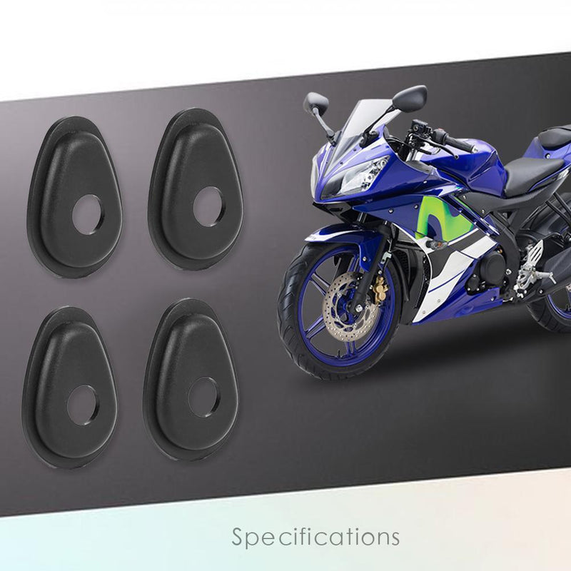 For YAMAHA FZ16 XJ6 XSR 700 MT-09 Turn Signal Indicator Adapter Spacers 4pc