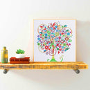 5D Diamond Painting Tree Special Shape Crystal Drill DIY Picture (GT141) Newly
