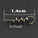 Tool Sport Useful Outdoor Stainless Steel Pins Fishing Bait Spring Lock Needle