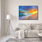Painting By Numbers DIY Quiet Seaside Hand Painted Canvas Oil Art Picture Kit