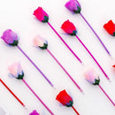 Office Supplies School Ballpoint Pen Valentine's Day Rose Flower Stationery