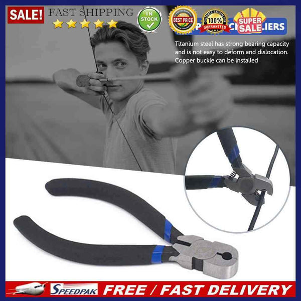 Archery Copper Buckle Pliers Bowstring Positioning Buckle Clips Installation
