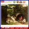 Dog Chicken Oil Paint By Numbers Kit DIY Acrylic Painting on Canvas (B1487)