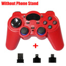 2.4G Wireless Gaming Controller USB Receiver Joystick (No stand Red) Newly