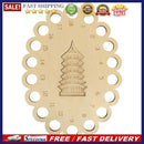 Embroidery Sewing Thread Organizer Cartoon Hollow Board Wooden Cross Stitch Tool