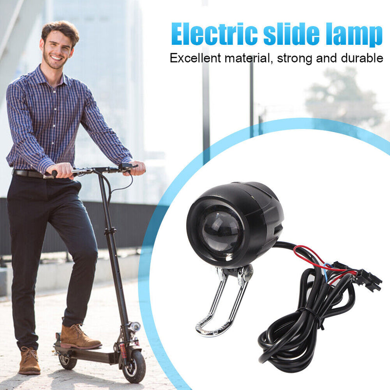 2 in 1 Horn Headlight Electric Scooter Big Front Light for KUGOO M4 PRO Newly